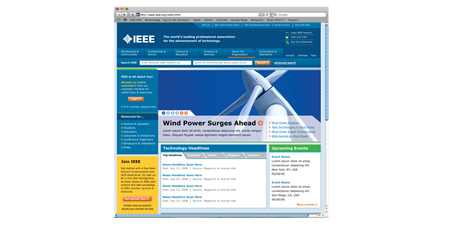 IEEE Sales Collateral