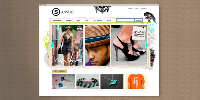 Sewbie Website